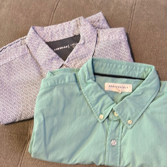 Men’s Summer clothes bundle- size L shirts, M shorts - Picture 3 of 11
